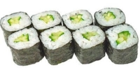Каппа маки (8шт/110гр)99руб (ролл с огурцом)